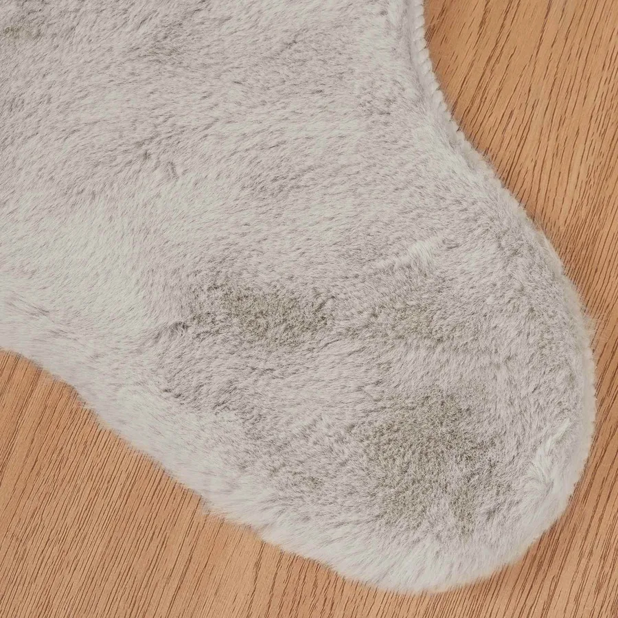 Tapis antidérapant en fausse de lapin OLITE Beige 60 x 90 cm - 7
