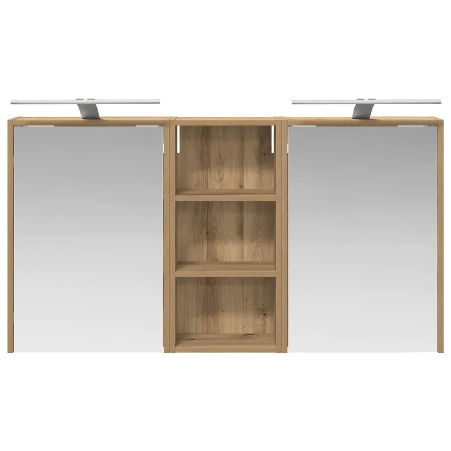 Ensemble de Meubles de Salle de Bain 3 pc 116 x 16 x 62,5 cm - 6