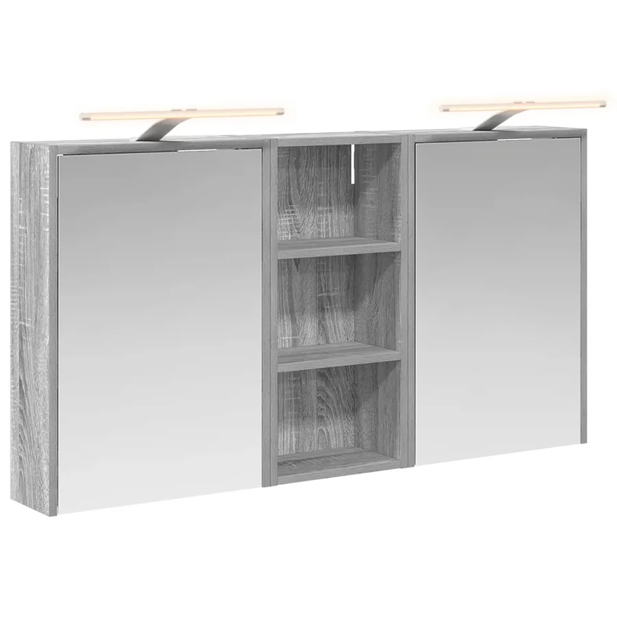 Ensemble de Meubles de Salle de Bain 3 pcs 116 x 16 x 62,5 cm - 2