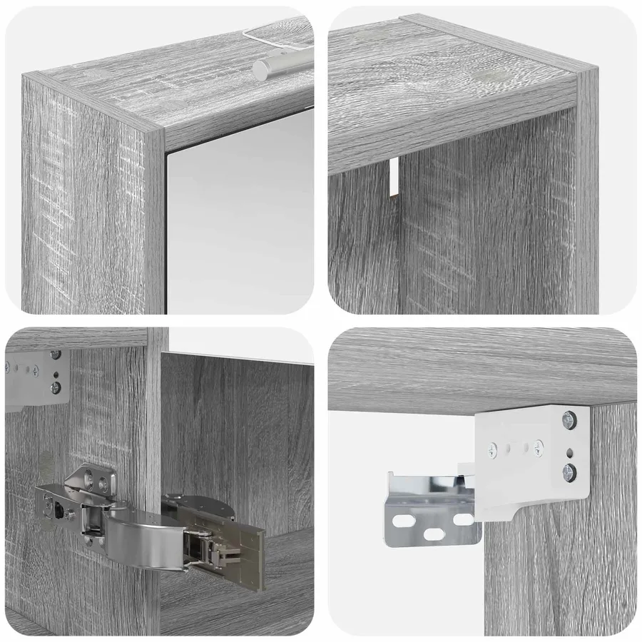 Ensemble de Meubles de Salle de Bain 3 pcs 116 x 16 x 62,5 cm - 8