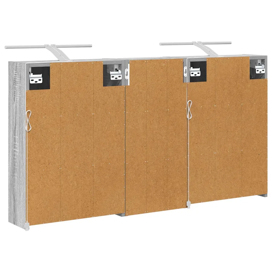 Ensemble de Meubles de Salle de Bain 3 pcs 116 x 16 x 62,5 cm - 9
