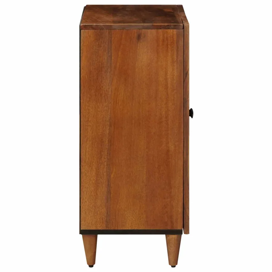 Buffet Noyer 60 x 33 x 75 cm Bois de mangue massif - 5