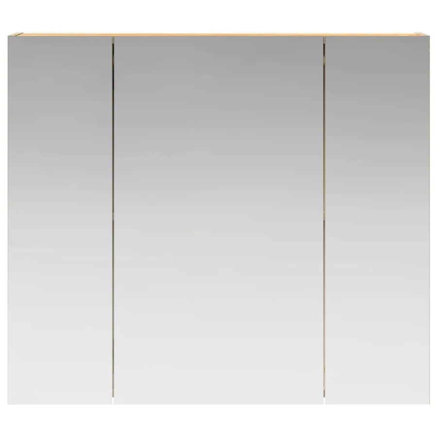 Armoire Miroir de Salle de Bain Chêne Sonoma 80 x 14.5 x 70 cm - 5