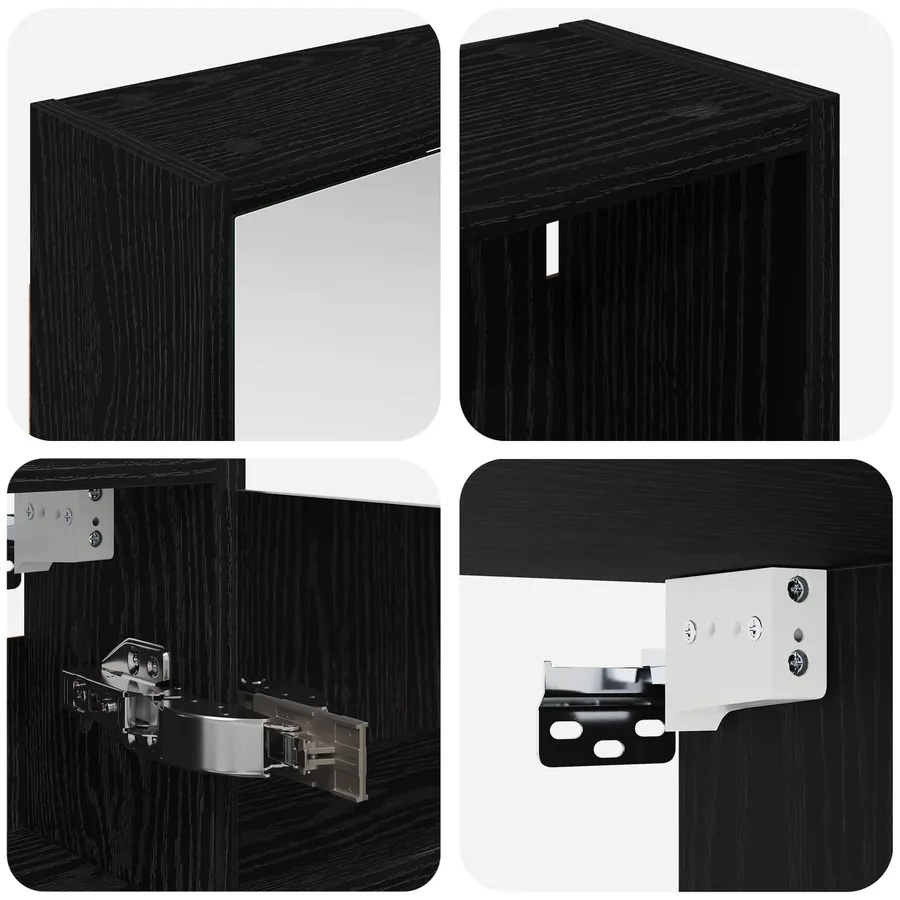 Ensemble de Meubles de Salle de Bain 3 pcs 116 x 16 x 62,5 cm - 10