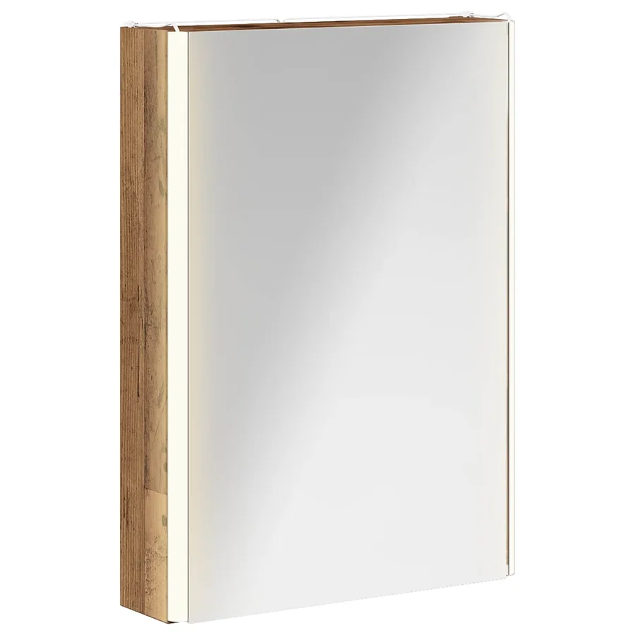 Armoire Miroir de Salle de Bain Bois ancien 43 x 11,5 x 60,5 cm - 2