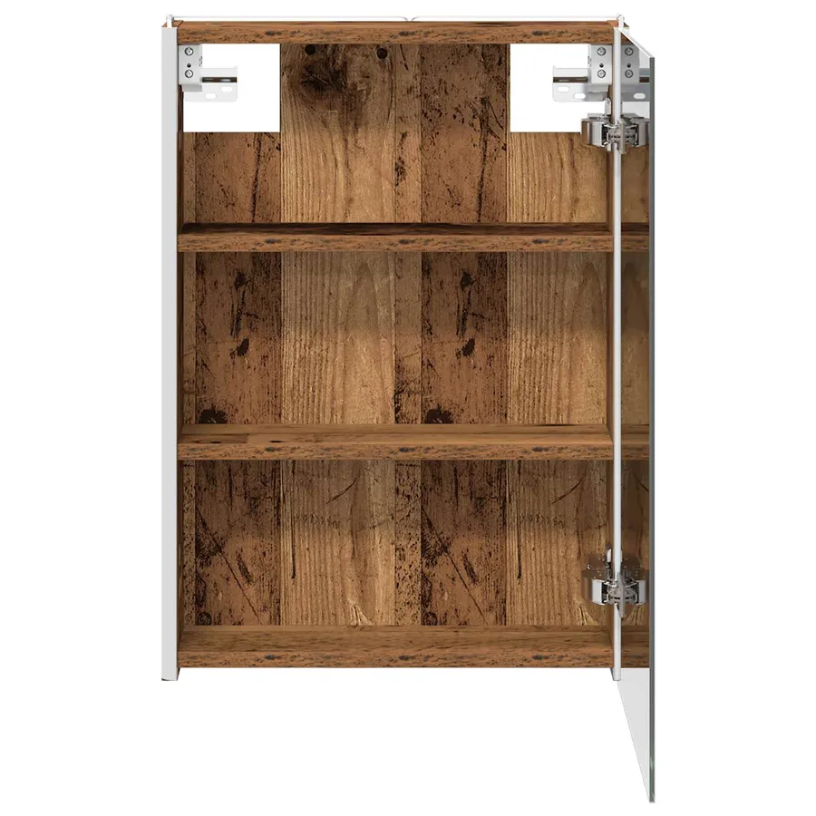Armoire Miroir de Salle de Bain Bois ancien 43 x 11,5 x 60,5 cm - 7