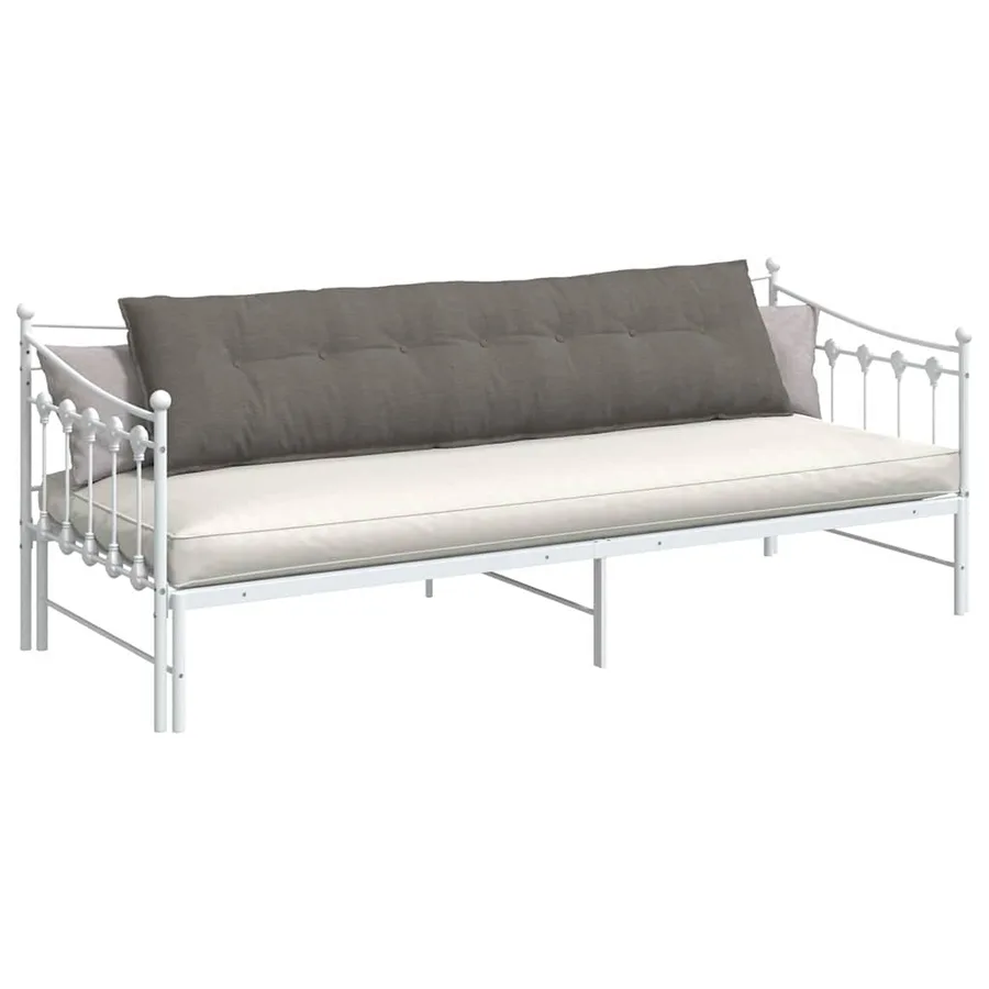 Coussin de Dos Gris clair 200 x 50 cm Tissu en velours côtelé - 3