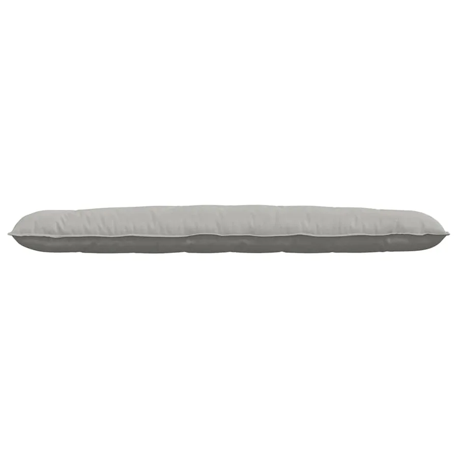 Coussin de Dos Gris clair 200 x 50 cm Tissu en microfibre - 5