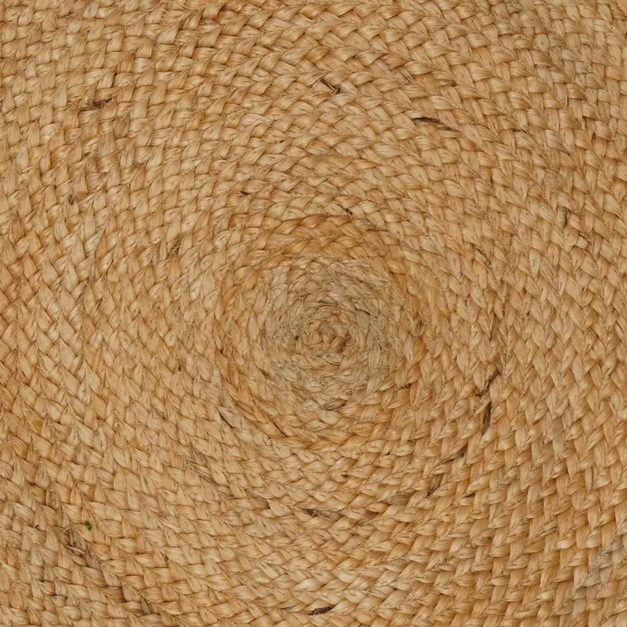 Tapis de surface Naturel Ø 90 cm Jute - 2