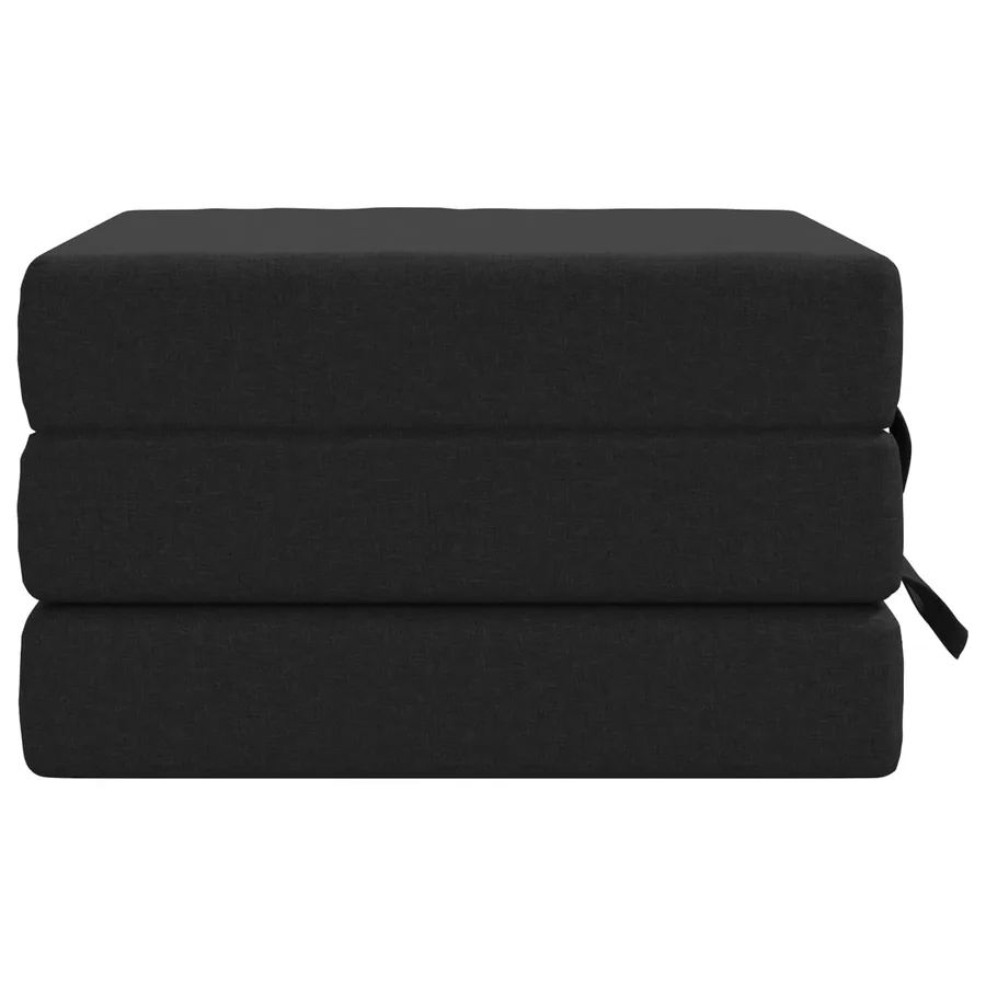 Canapé-lit pliable 90 x 63 x 45 cm Noir - 4