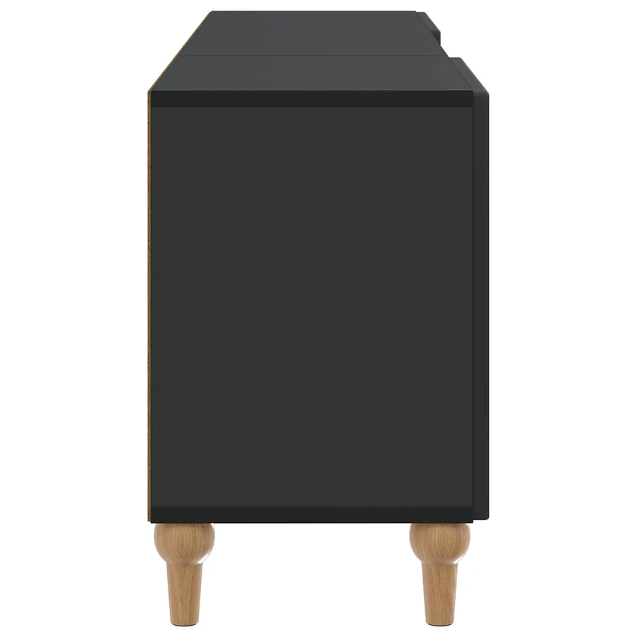 Meuble TV Noir 150 x 31 x 50 cm Bois d'ingénierie - 7