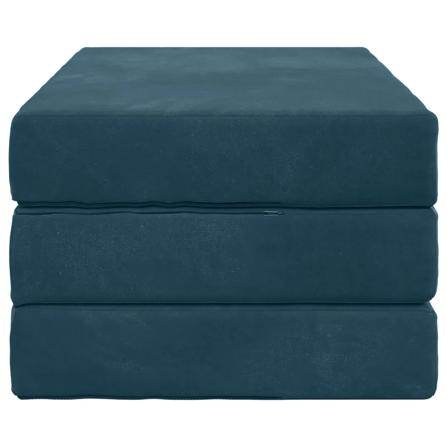Canapé-lit pliable 80 x 67 x 45 cm Bleu - 4