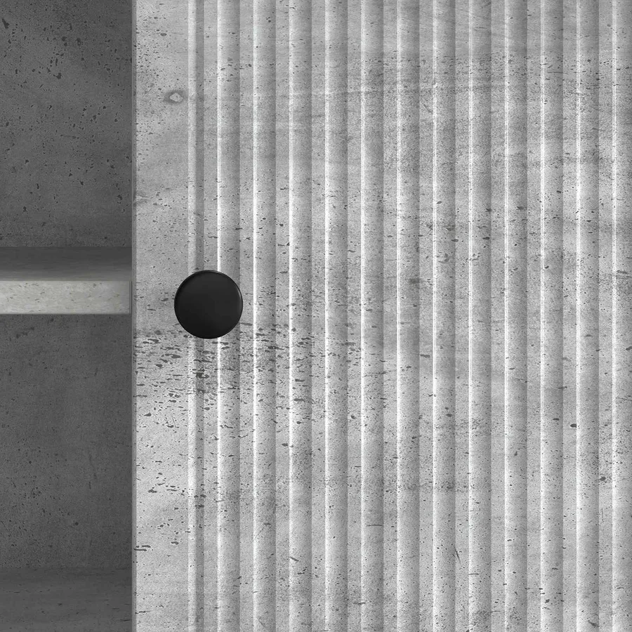 Meuble TV Gris Béton 150 x 31 x 50 cm Bois d’ingénierie - 10
