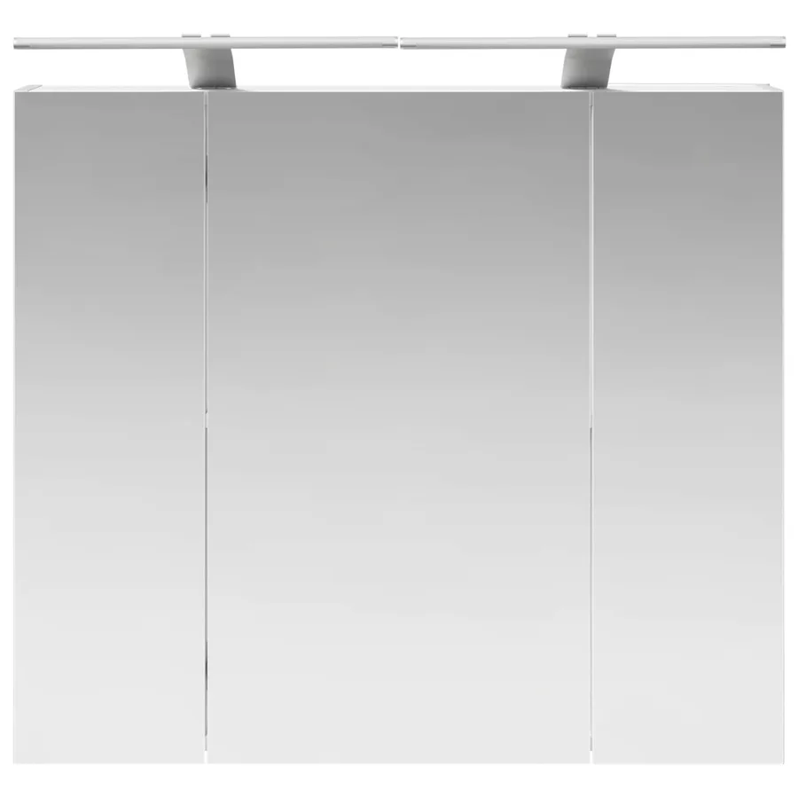 Armoire Miroir de Salle de Bain Blanc 80 x 14.5 x 70 cm - 6