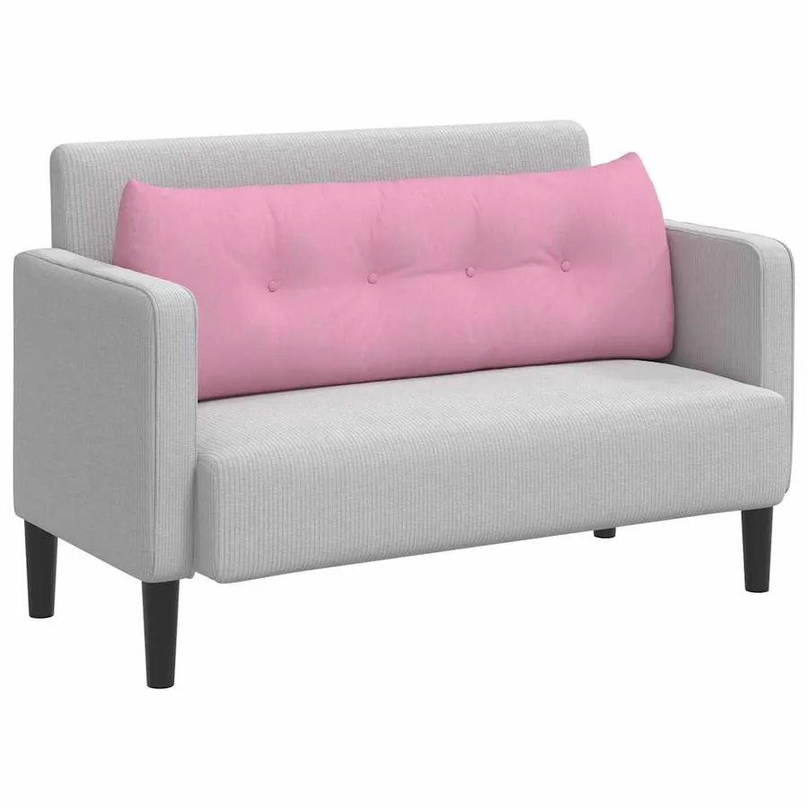 Coussin de Dos Rose 140 x 24 x 50 cm tissu - 3