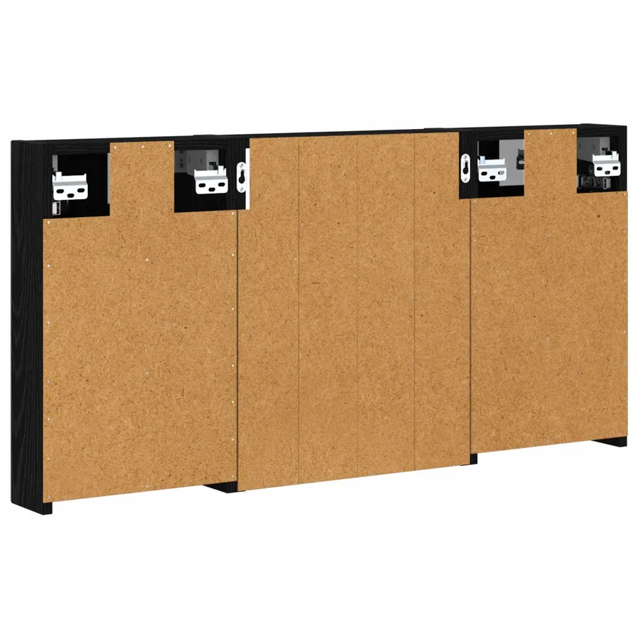 Ensemble de Meubles de Salle de Bain 3 pcs 100 x 10,5 x 50 cm - 9