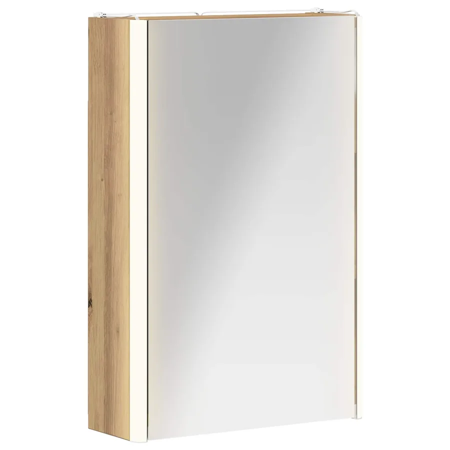 Armoire Miroir de Salle de Bain Chêne artisan 33 x 11,5 x 50 cm - 2
