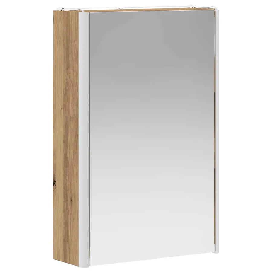 Armoire Miroir de Salle de Bain Chêne artisan 33 x 11,5 x 50 cm - 5