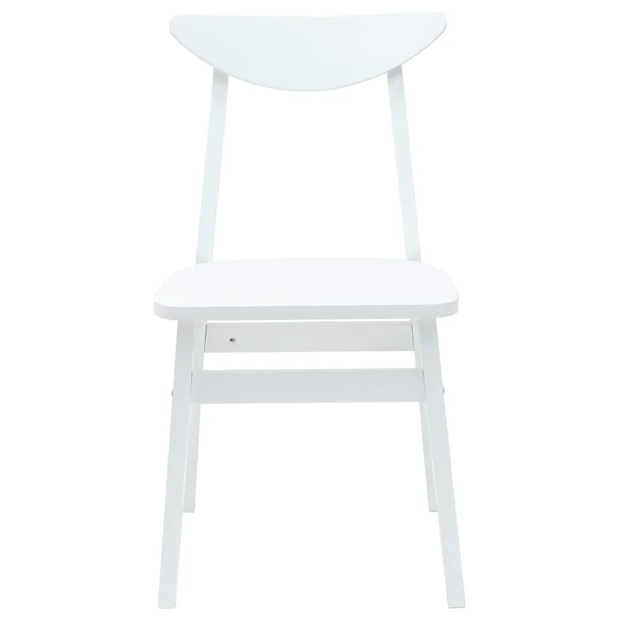 Chaises de salle à manger 2 pcs Blanc 42 x 47.5 x 81 cm - 5