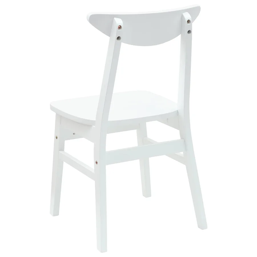Chaises de salle à manger 2 pcs Blanc 42 x 47.5 x 81 cm - 7