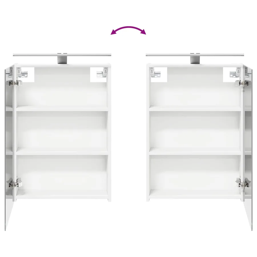 Ensemble de Meubles de Salle de Bain 3 pcs 120 x 14,5 x 70 cm - 12
