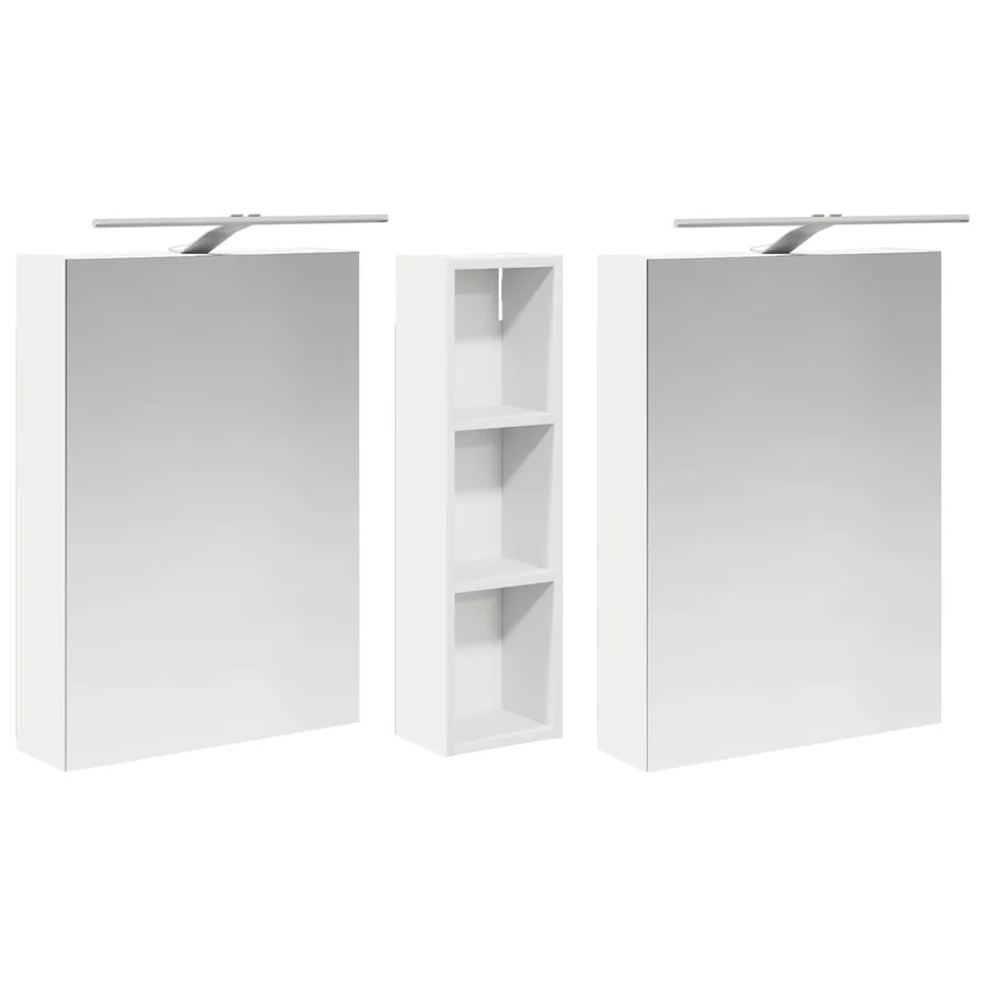 Ensemble de Meubles de Salle de Bain 3 pcs 120 x 14,5 x 70 cm - 5