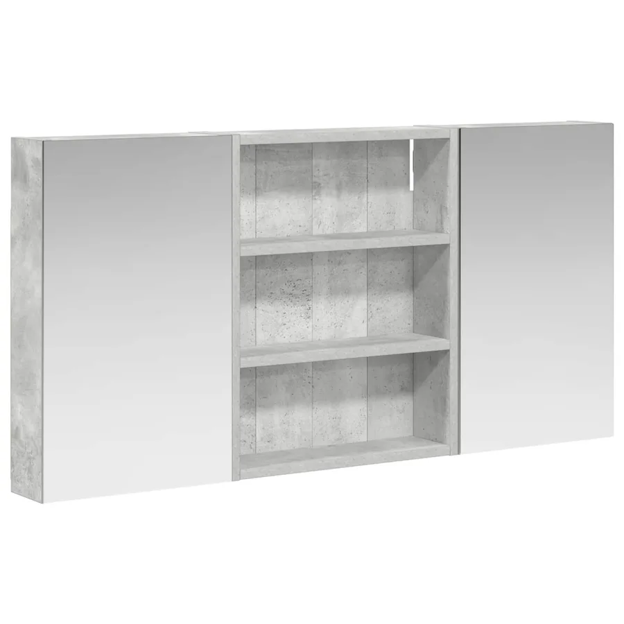 Ensemble de Meubles de Salle de Bain 3 pcs 100 x 10,5 x 50 cm - 2