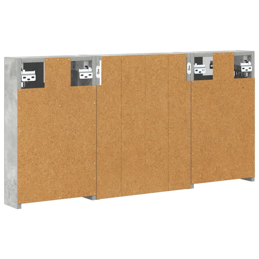 Ensemble de Meubles de Salle de Bain 3 pcs 100 x 10,5 x 50 cm - 9