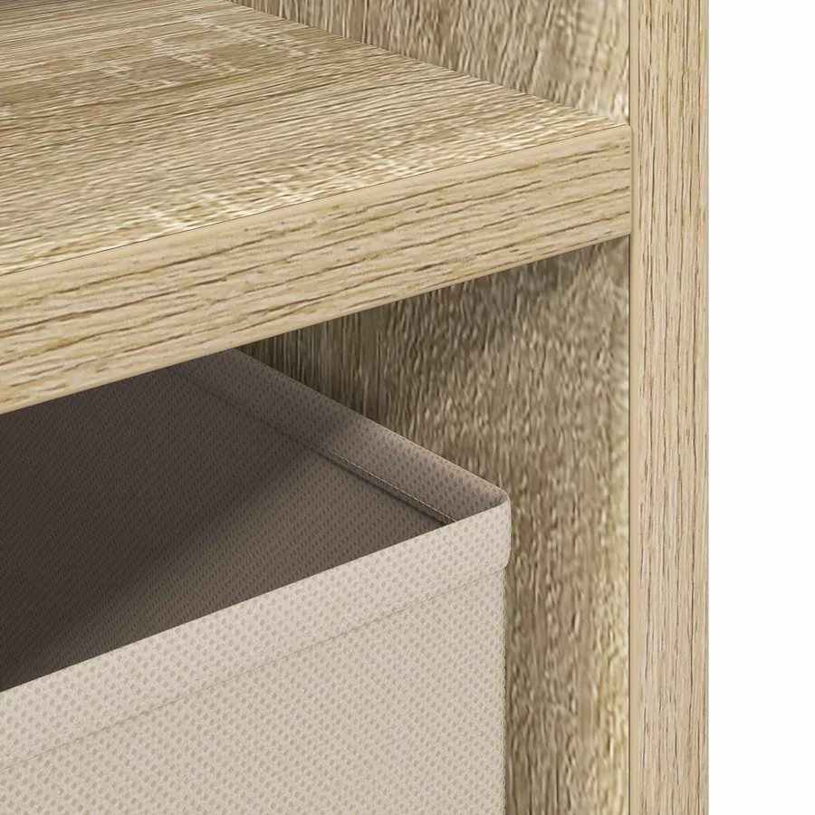 Basboard avec tiroir Chêne Sonoma 102 x 32 x 48,5 cm - 8