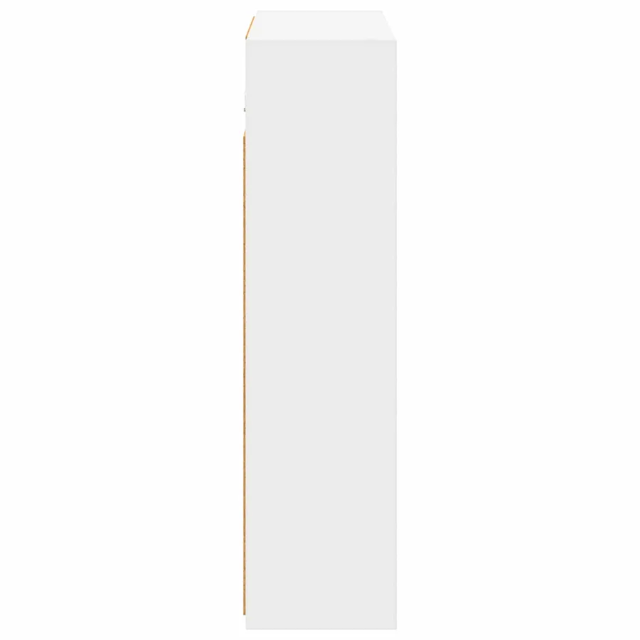 Armoire Miroir de Salle de Bain Blanc 63,5 x 16 x 62,5 cm - 7
