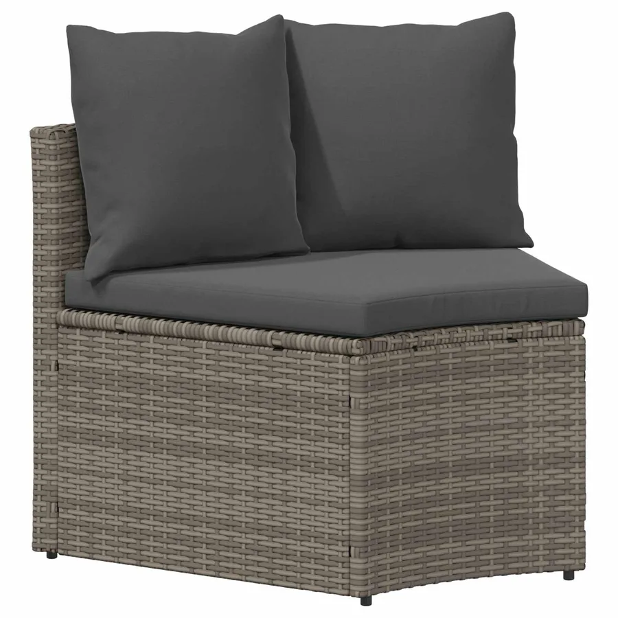 Ensemble de Canapés 2 pcs Gris - 2