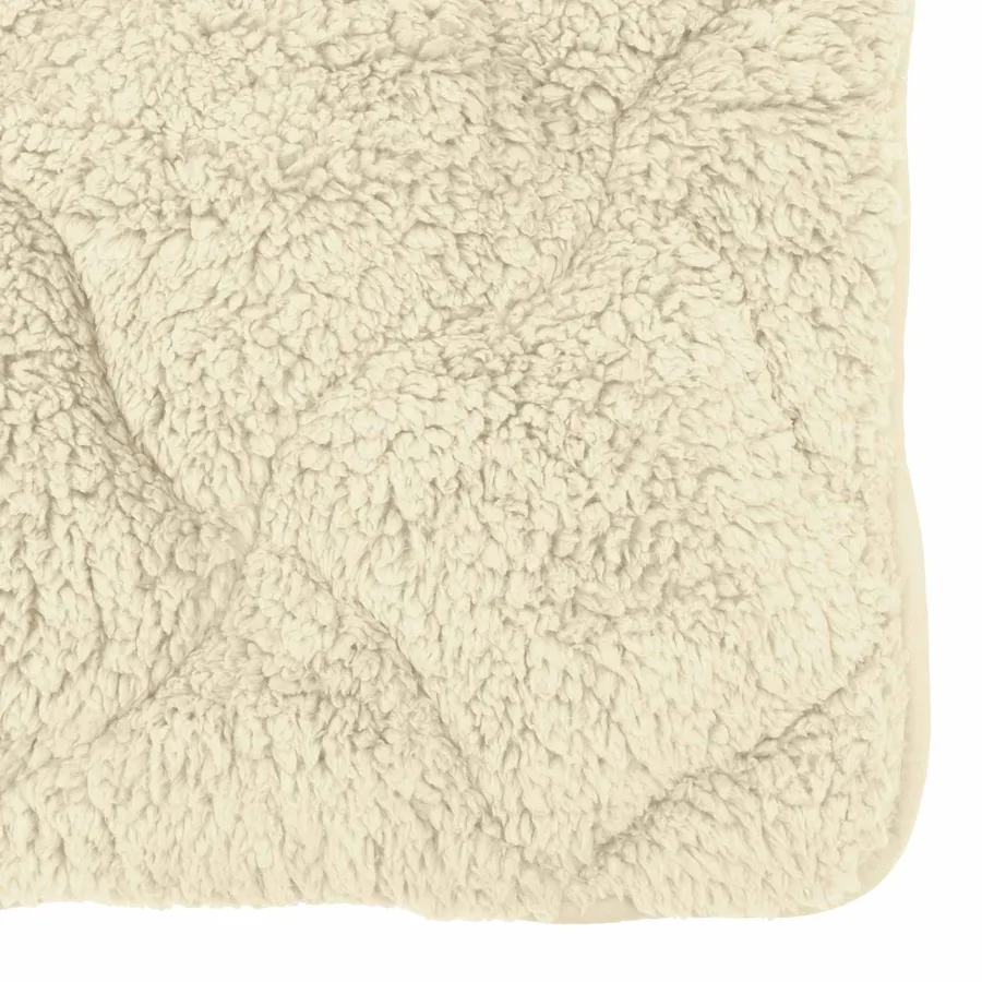 Duvet d'été simple Matelassé Crème 200 x 200 cm - 7