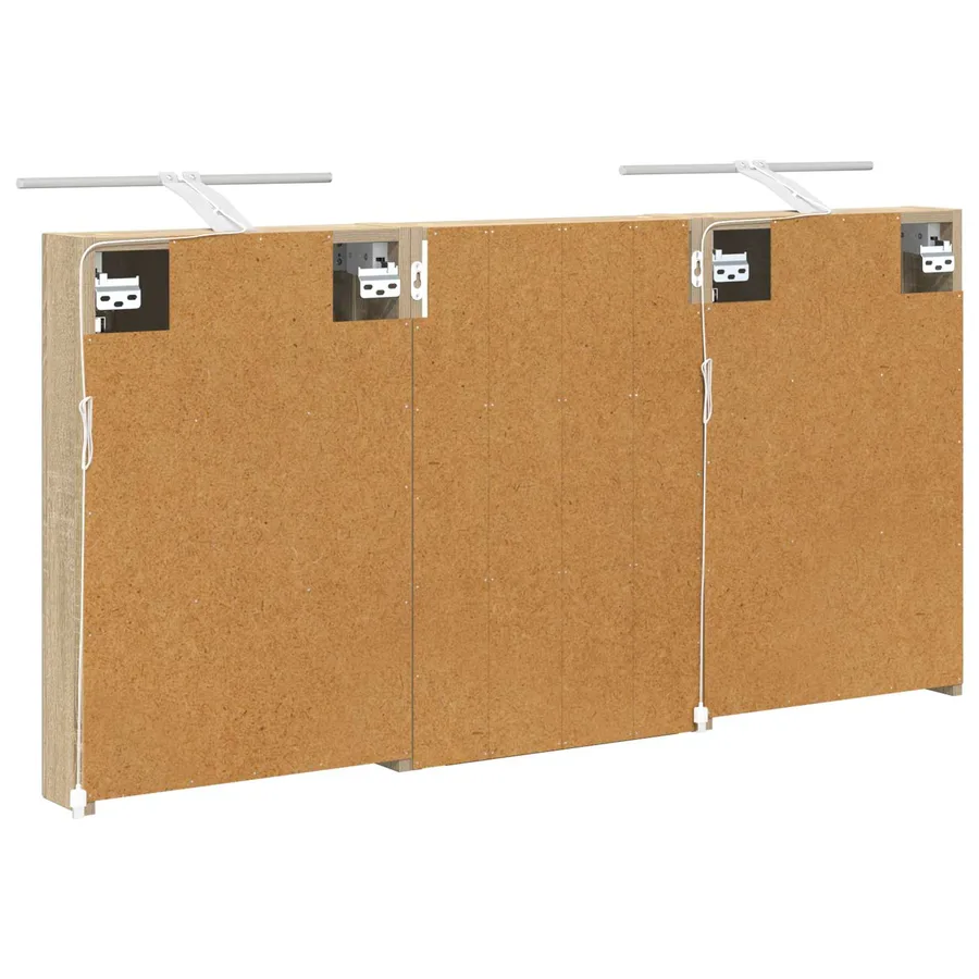 Ensemble de Meubles de Salle de Bain 3 pcs 120 x 10,5 x 60,5 cm - 9