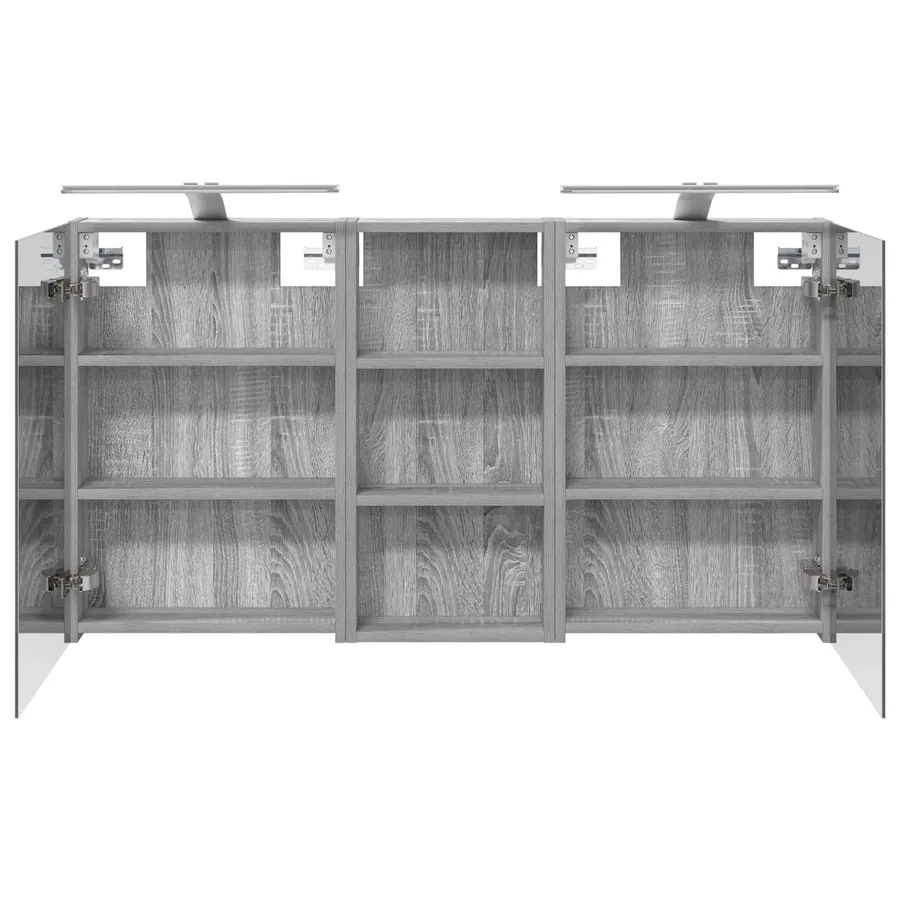 Ensemble de Meubles de Salle de Bain 3 pcs 110 x 10,5 x 60,5 cm - 7