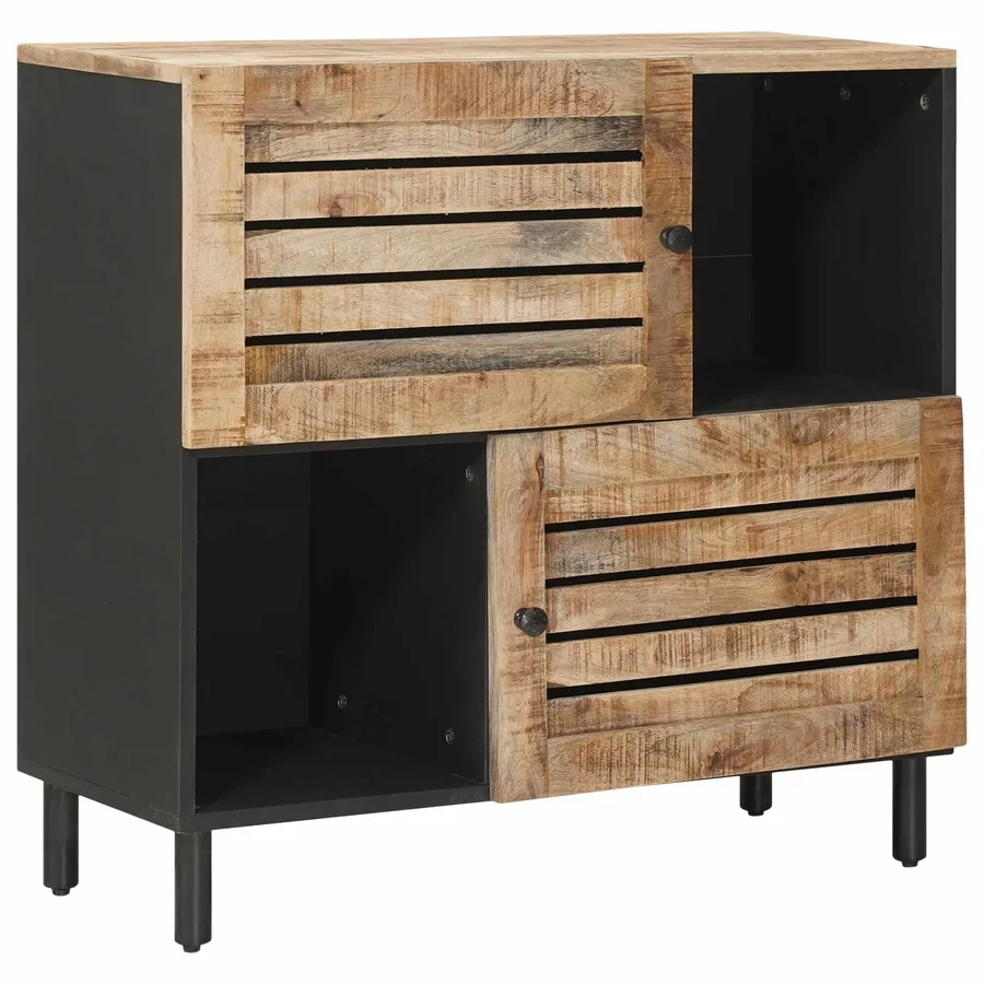 Armoires de rangement avec stockage Marron 80 x 33,5 x 75 cm - 2