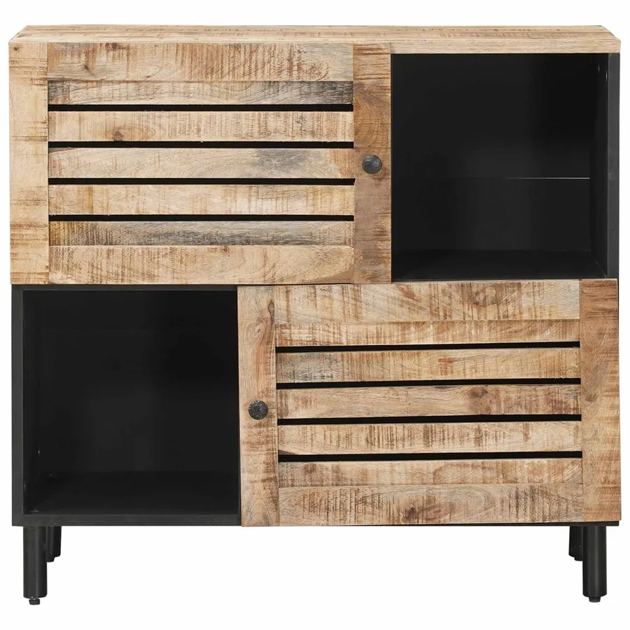 Armoires de rangement avec stockage Marron 80 x 33,5 x 75 cm - 4