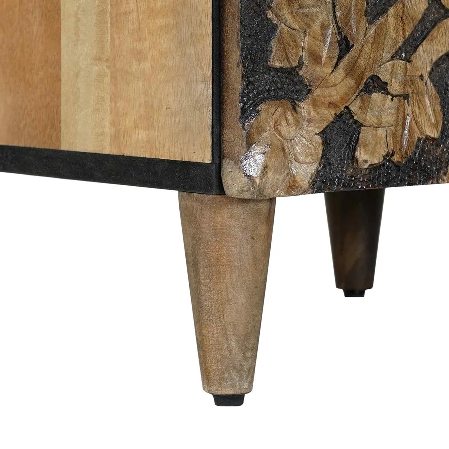 Armoire de salle de bain avec tiroir Marron 38 x 33,5 x 160 cm - 8