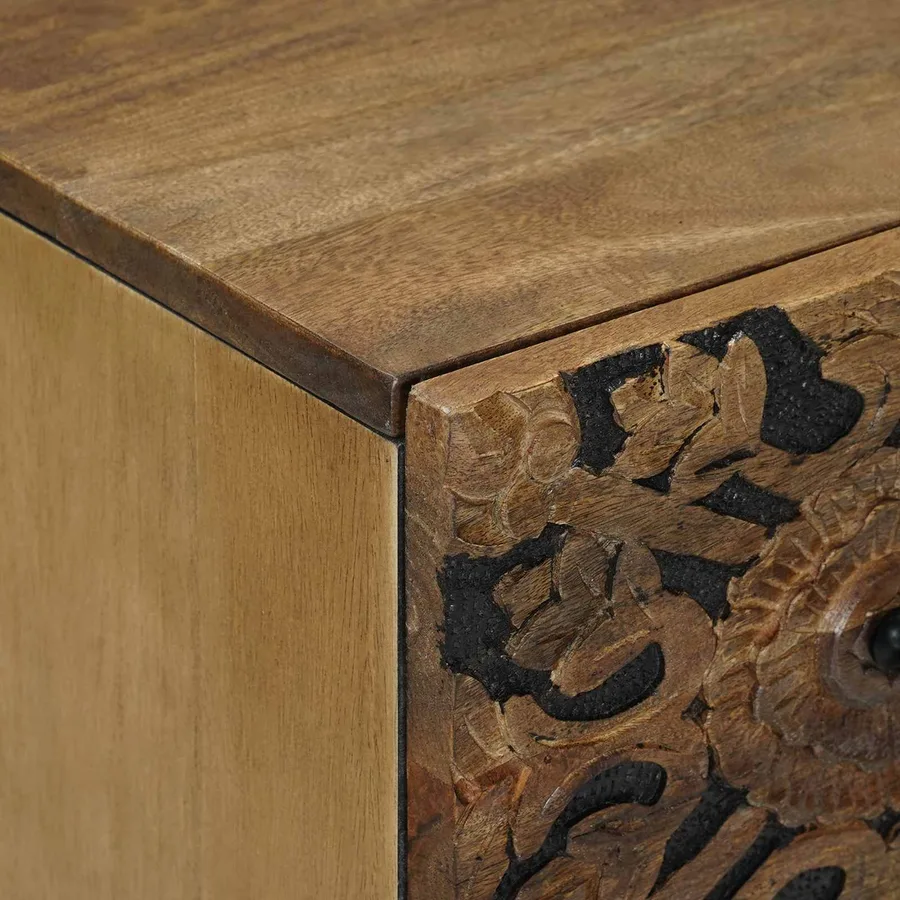 Buffet de Rangement Marron 60 x 33,5 x 75 cm - 6