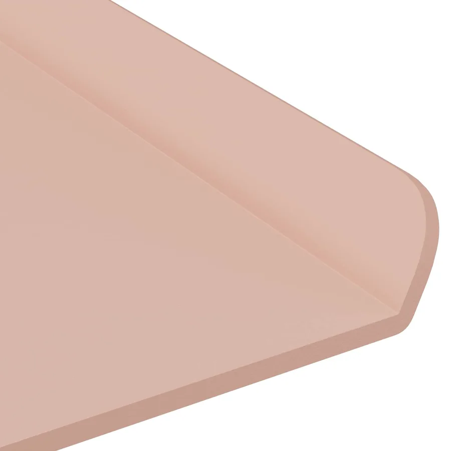 Étagère flottante 2 pcs Rose 30 x 18 x 2,5 cm Acier - 9