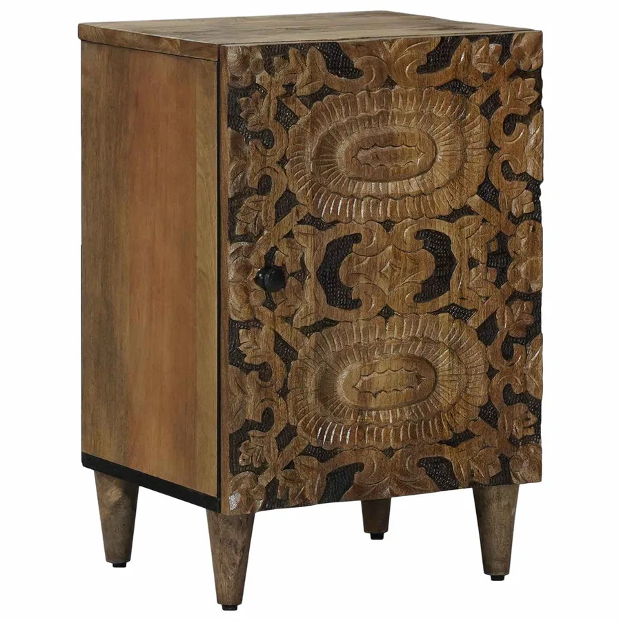 Ensemble de mobilier de salle de bain avec tiroir 4 pcs Marron - 6