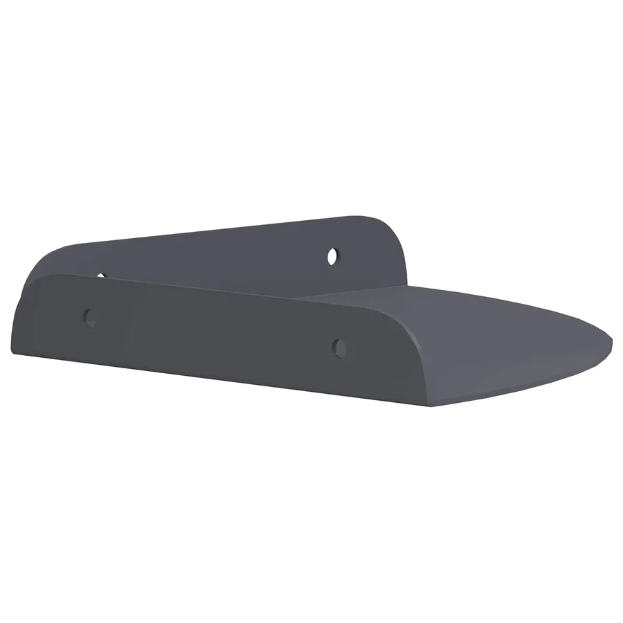 Étagère flottante avec étagère 2 pcs Anthracite 18 x 18 x 2 cm - 6