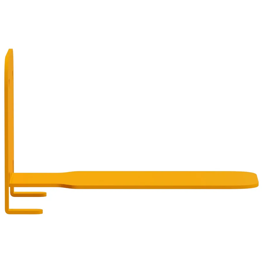 Étagère Flottante Invisible Montage mural 24 pcs Jaune moutarde - 7