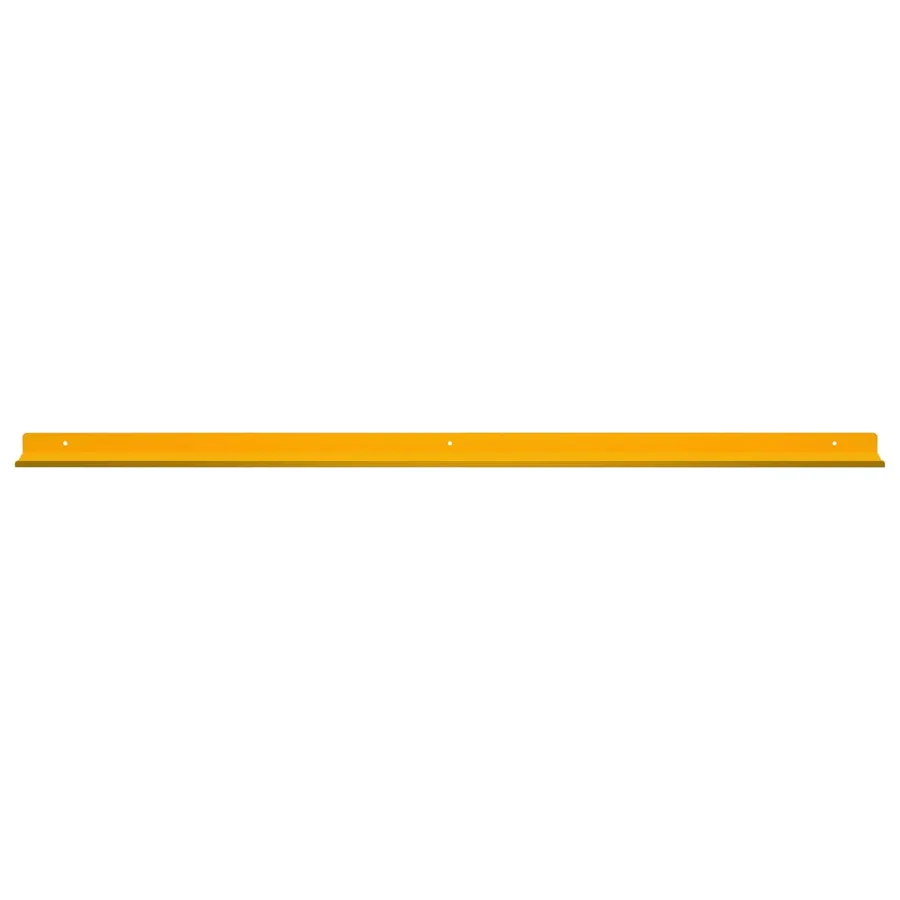 Étagère flottante 4 pcs Jaune moutarde 100 x 9 x 2,5 cm Acier - 5