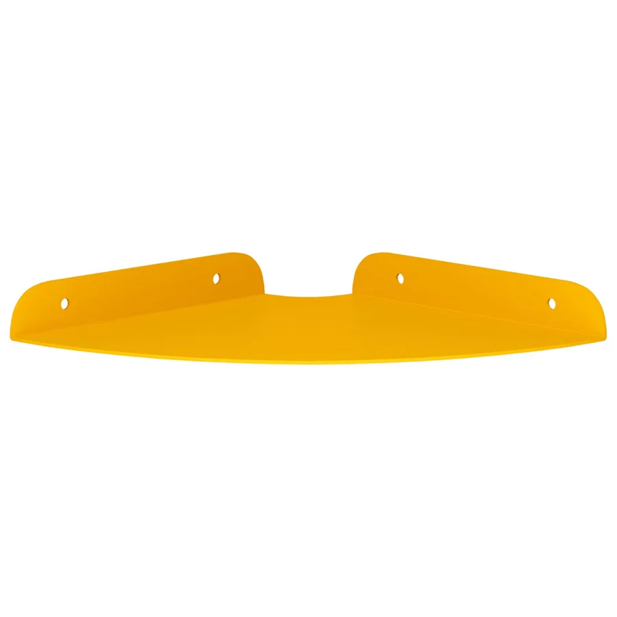 Étagère flottante 2 pcs Jaune moutarde 18 x 18 x 2 cm - 5
