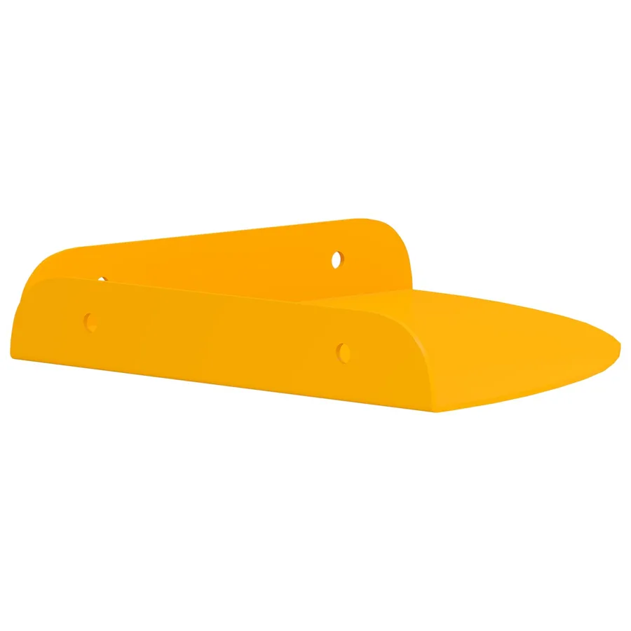 Étagère flottante 2 pcs Jaune moutarde 18 x 18 x 2 cm - 6