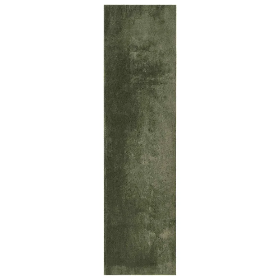 Tapis doux à poils moyens et lavable HUARTE Vert forêt - 2