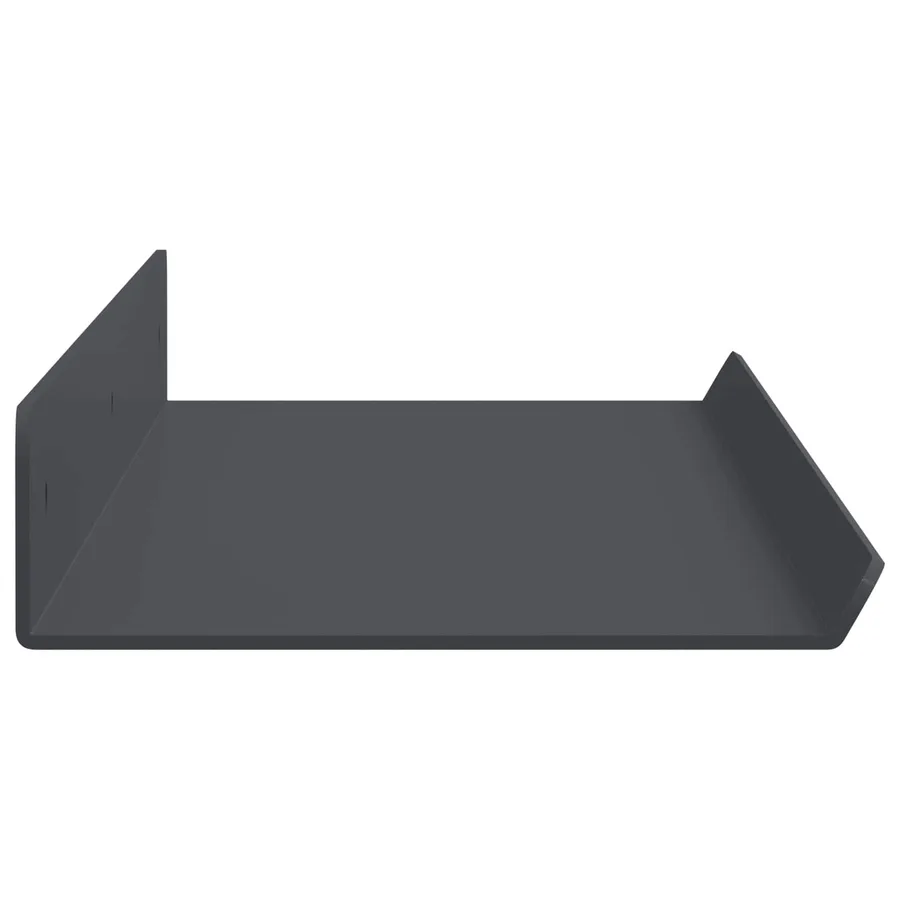 Étagère flottante 2 pcs Anthracite 60 x 8,5 x 2,5 cm Acier - 6