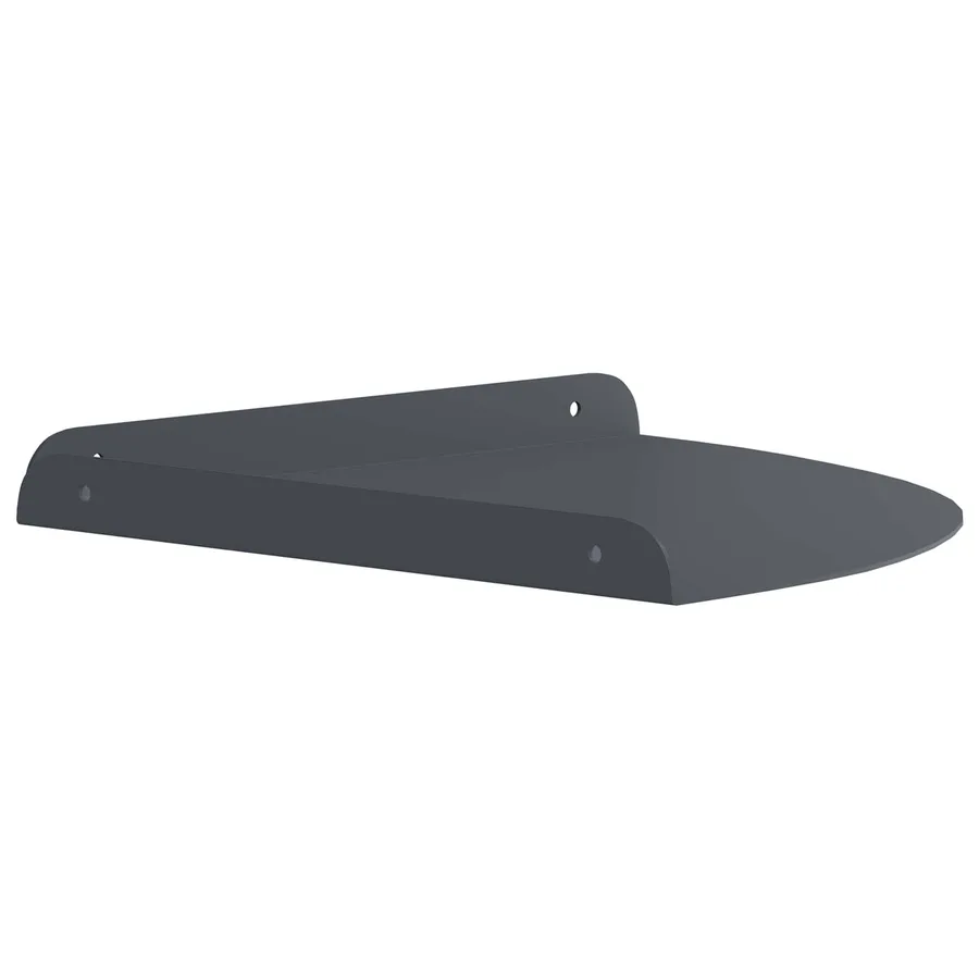 Étagère flottante avec étagère 4 pcs Anthracite 30 x 30 x 2 cm - 6