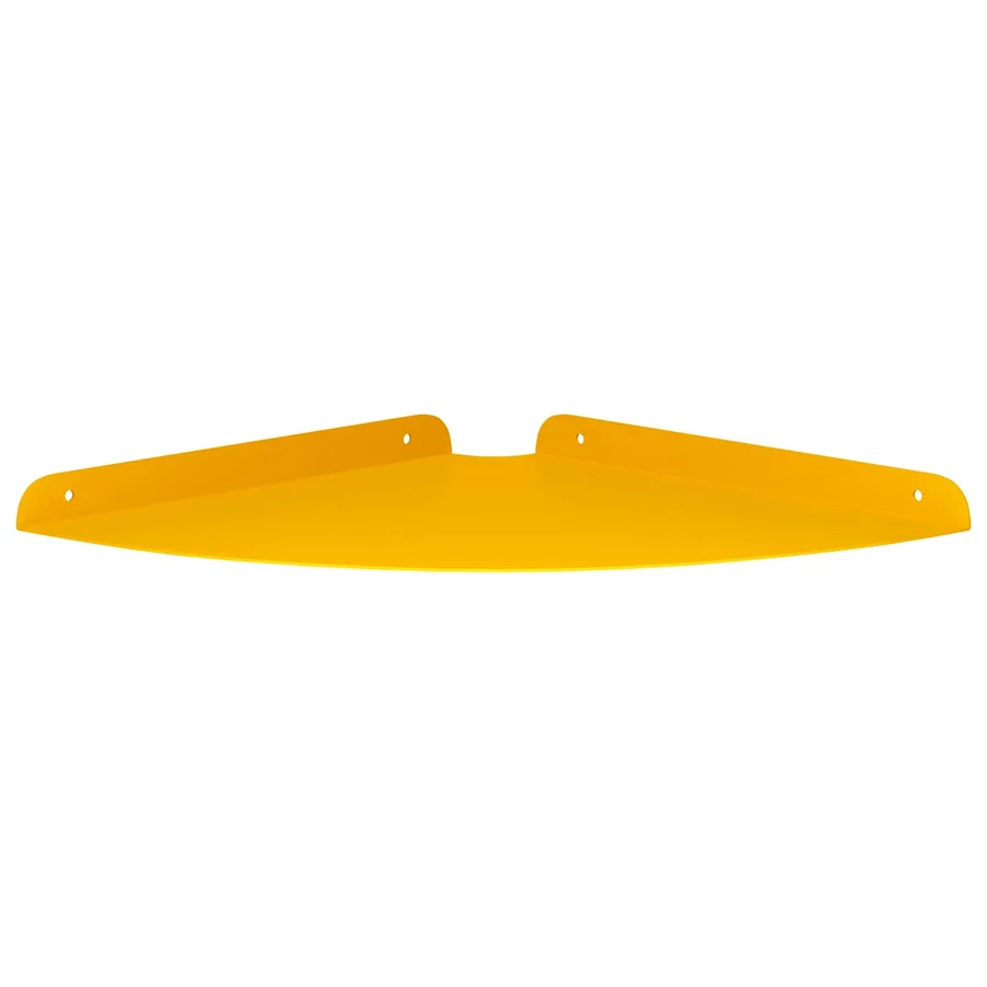 Étagère flottante 4 pcs Jaune moutarde 30 x 30 x 2 cm - 5