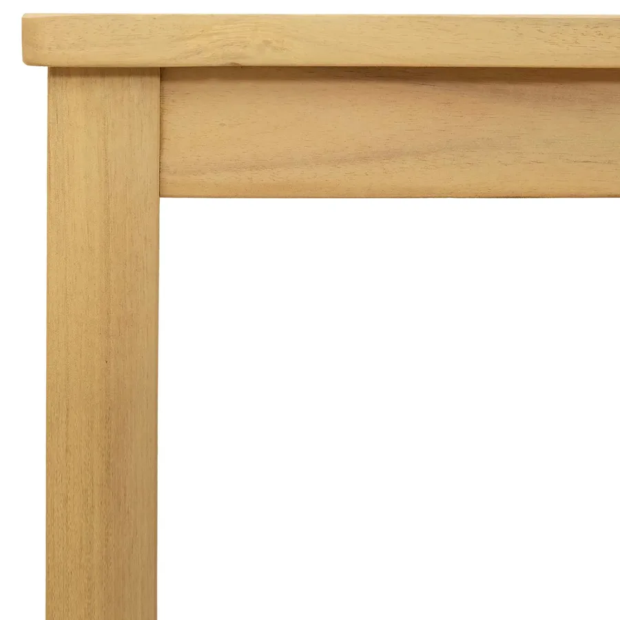 Table basse Acacia clair 45 x 45 x 36 cm Bois d'Acacia Massif - 6